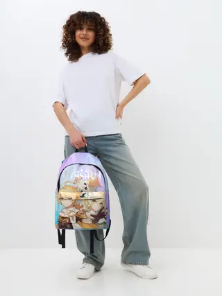 Рюкзак джинсовый / Genshin Impact