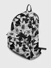 Рюкзак джинсовый / Лилии черно-белые