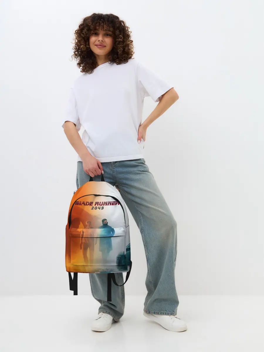 Рюкзак джинсовый / Рик Декард и Кей BR2049