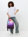 Рюкзак джинсовый / Космос, сияние и звезды