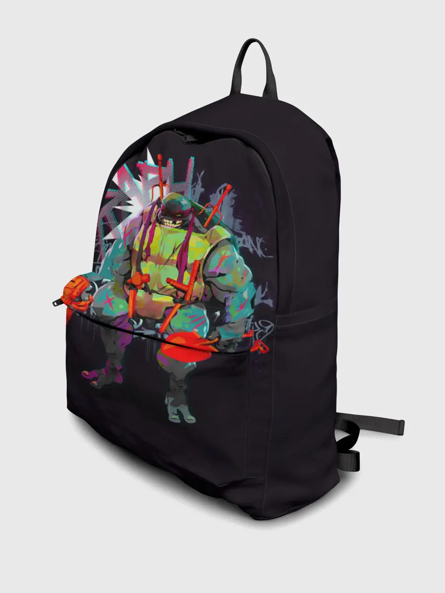 Рюкзак джинсовый / Злой Рафаэль