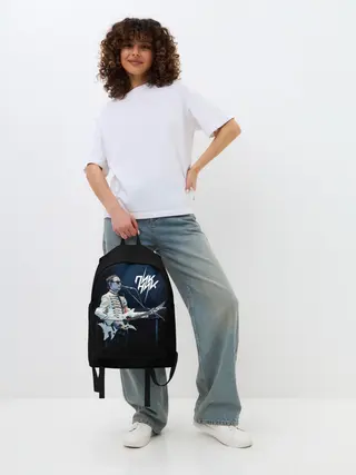 Рюкзак джинсовый / Пикник Эдмунд Шклярский