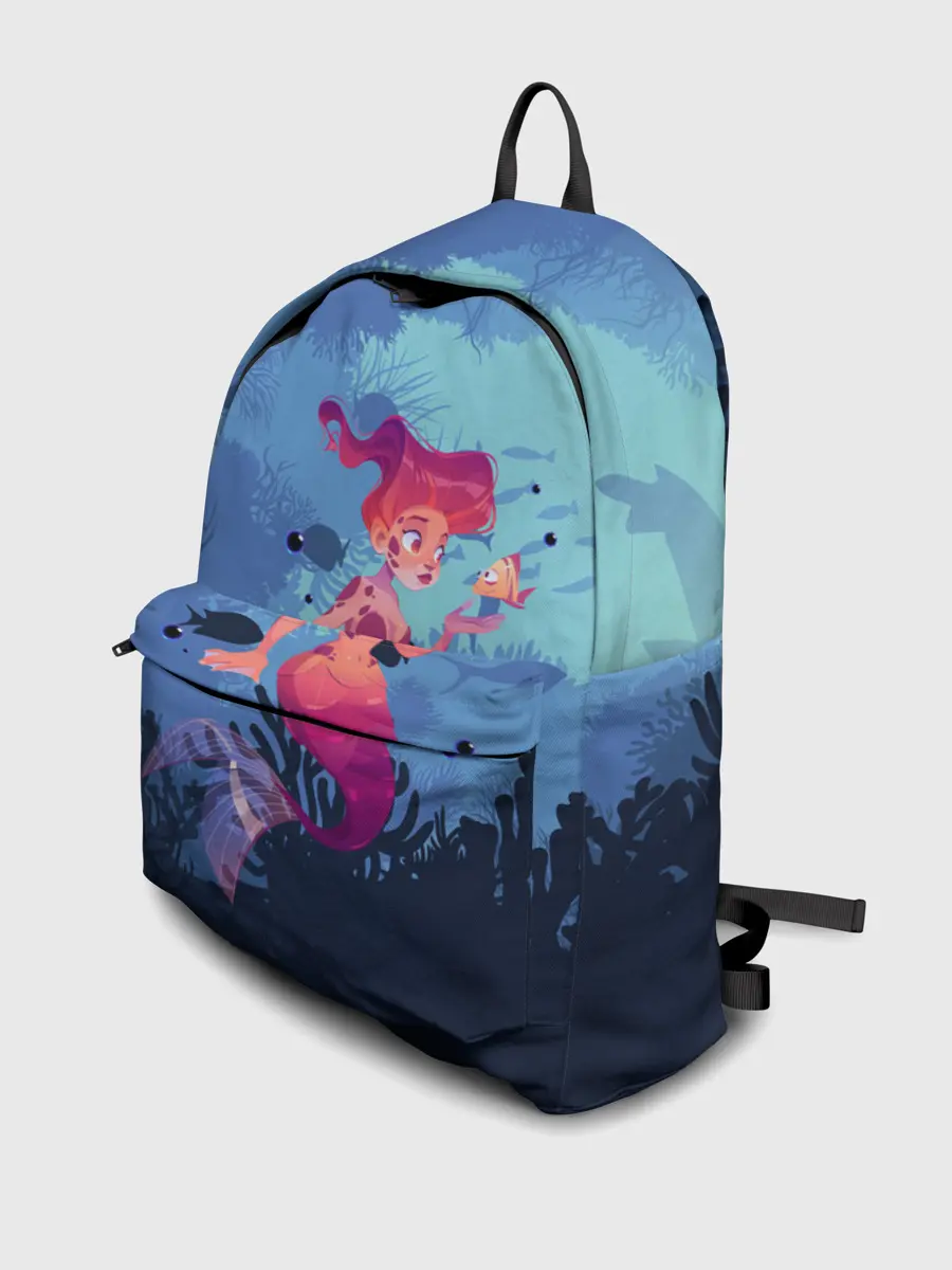 Рюкзак джинсовый / Mermaid | Русалочка