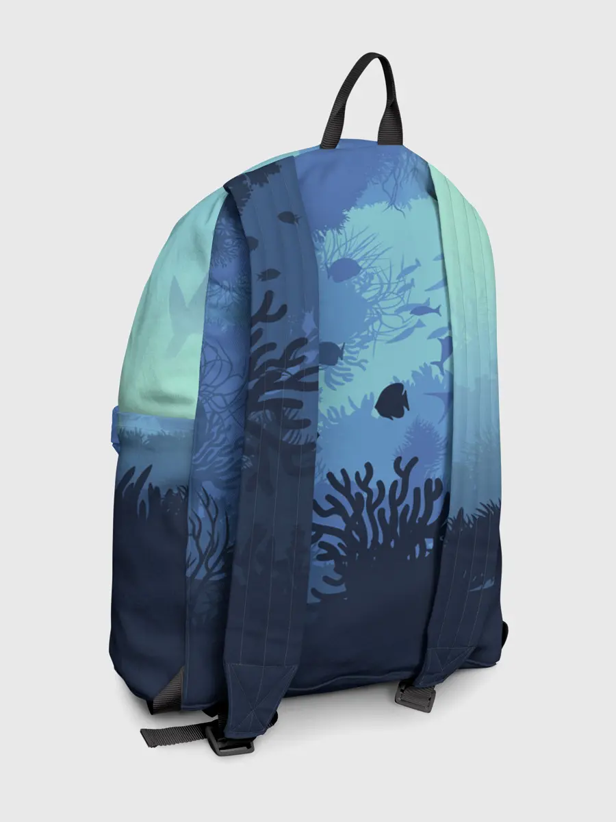 Рюкзак джинсовый / Mermaid | Русалочка