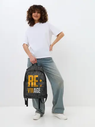 Рюкзак джинсовый / RE VILLAGE | ДЕРЕВНЯ ОБИТЕЛЬ ЗЛА