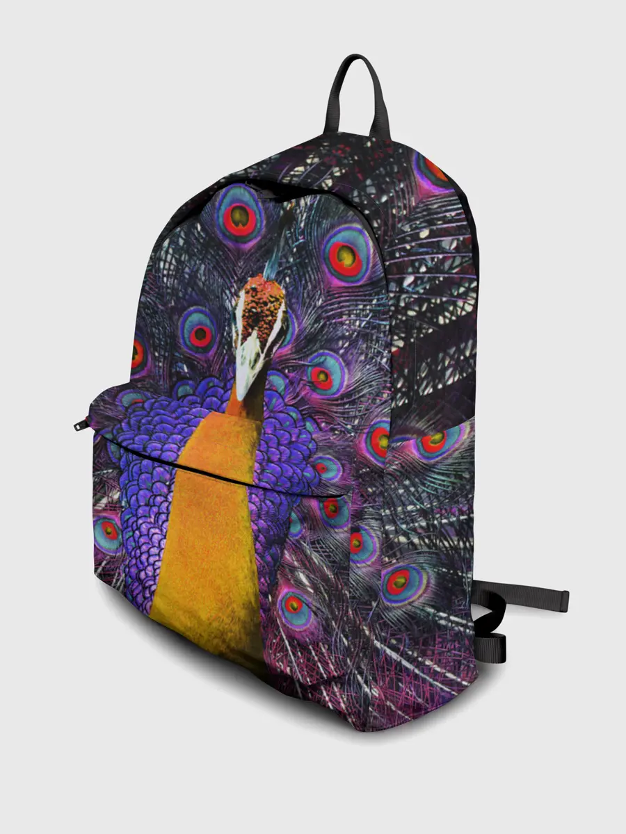 Рюкзак джинсовый / Павлин