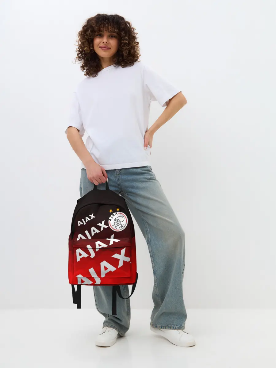 Рюкзак джинсовый / FC AJAX AMSTERDAM / ФК АЯКС