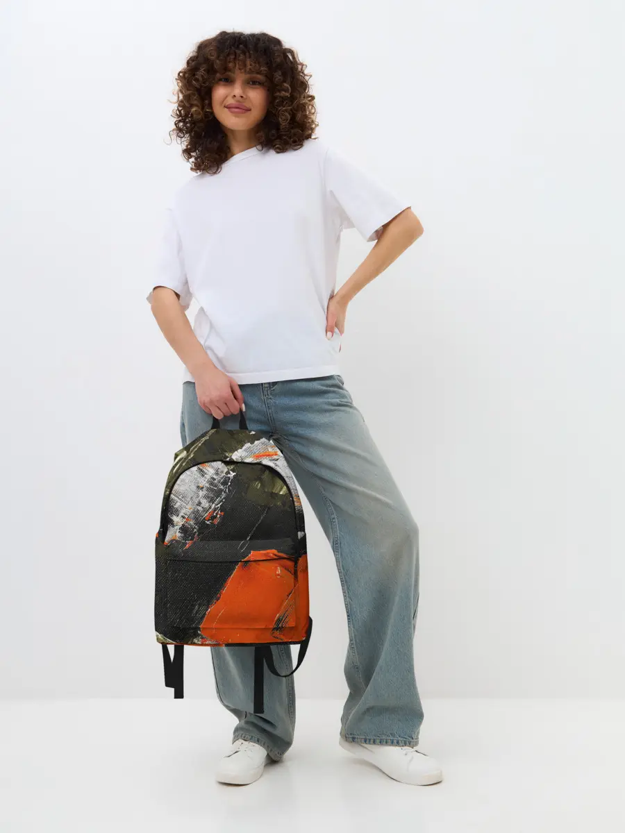 Рюкзак джинсовый / Современное искусство