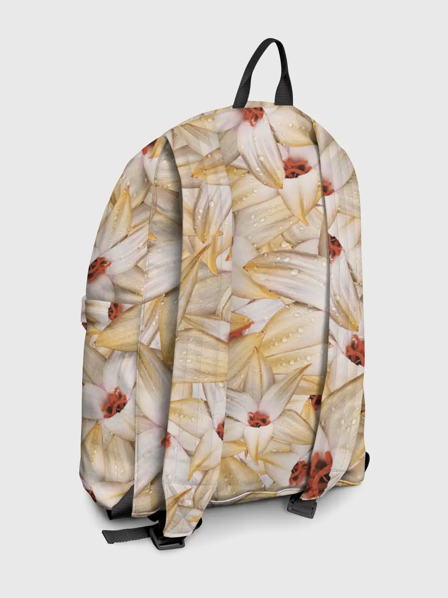 Рюкзак джинсовый / Яркие Цветы