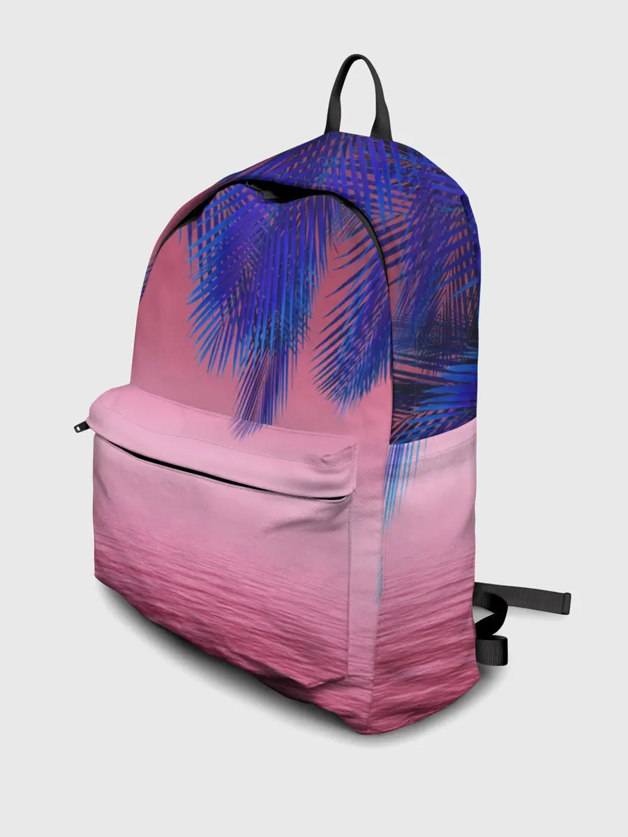 Рюкзак джинсовый / Неоновые Тропики