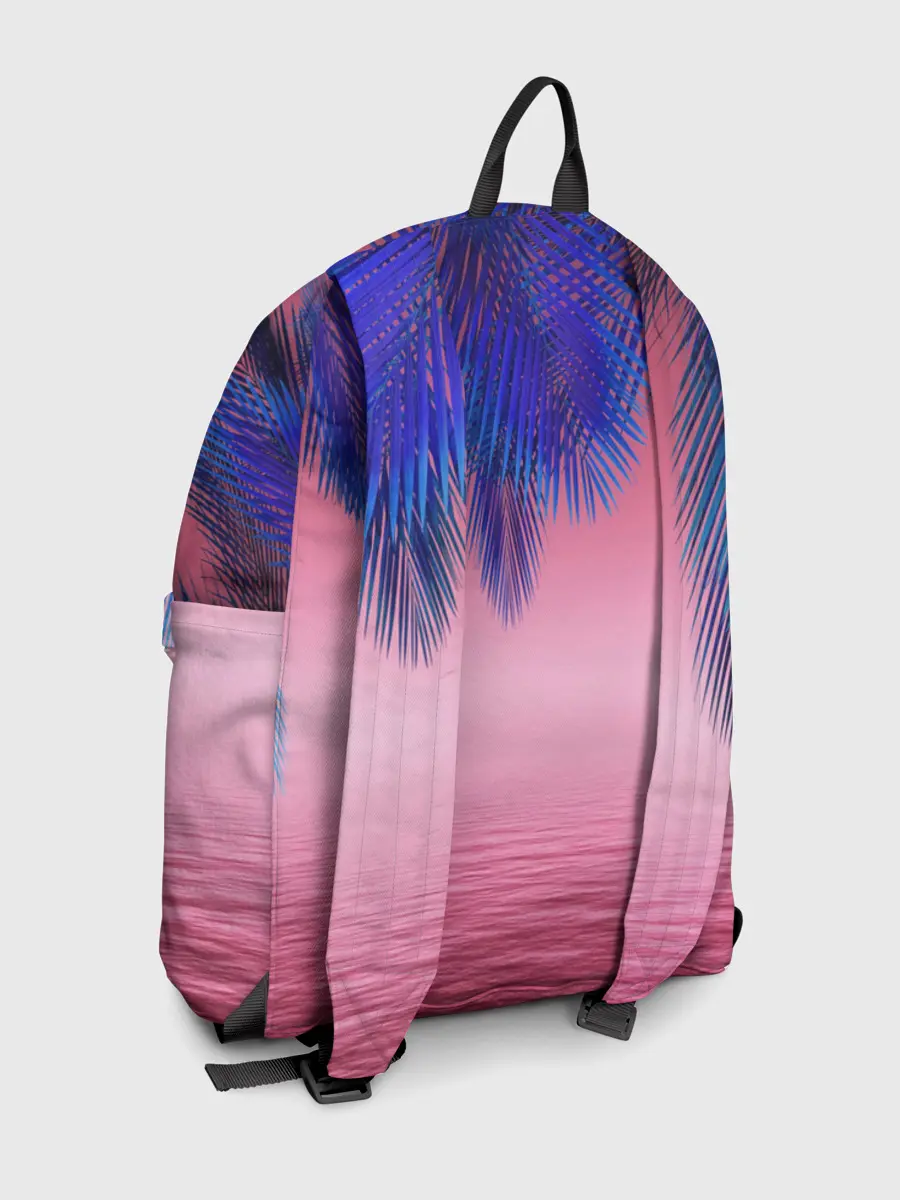 Рюкзак джинсовый / Неоновые Тропики