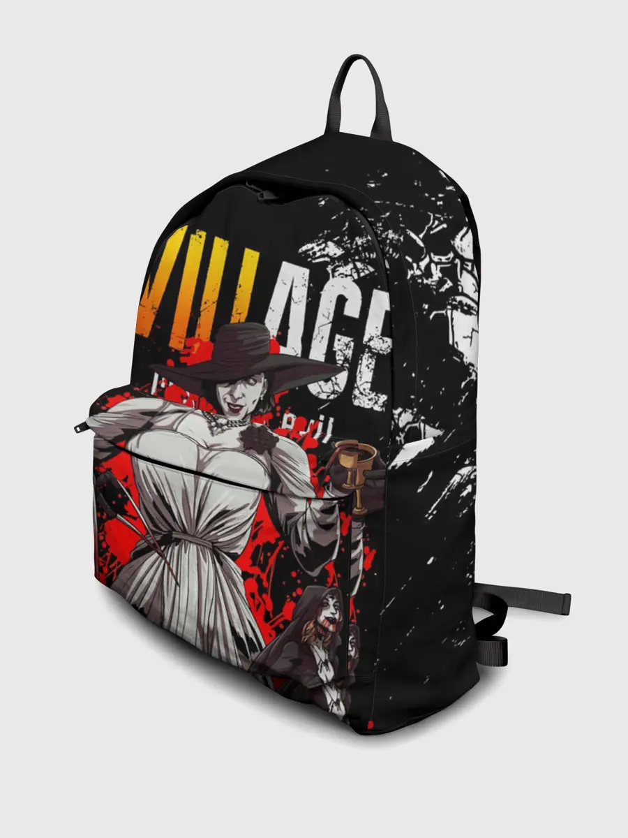 Рюкзак джинсовый / RESIDENT EVIL 8 / ДИМИТРЕСКУ