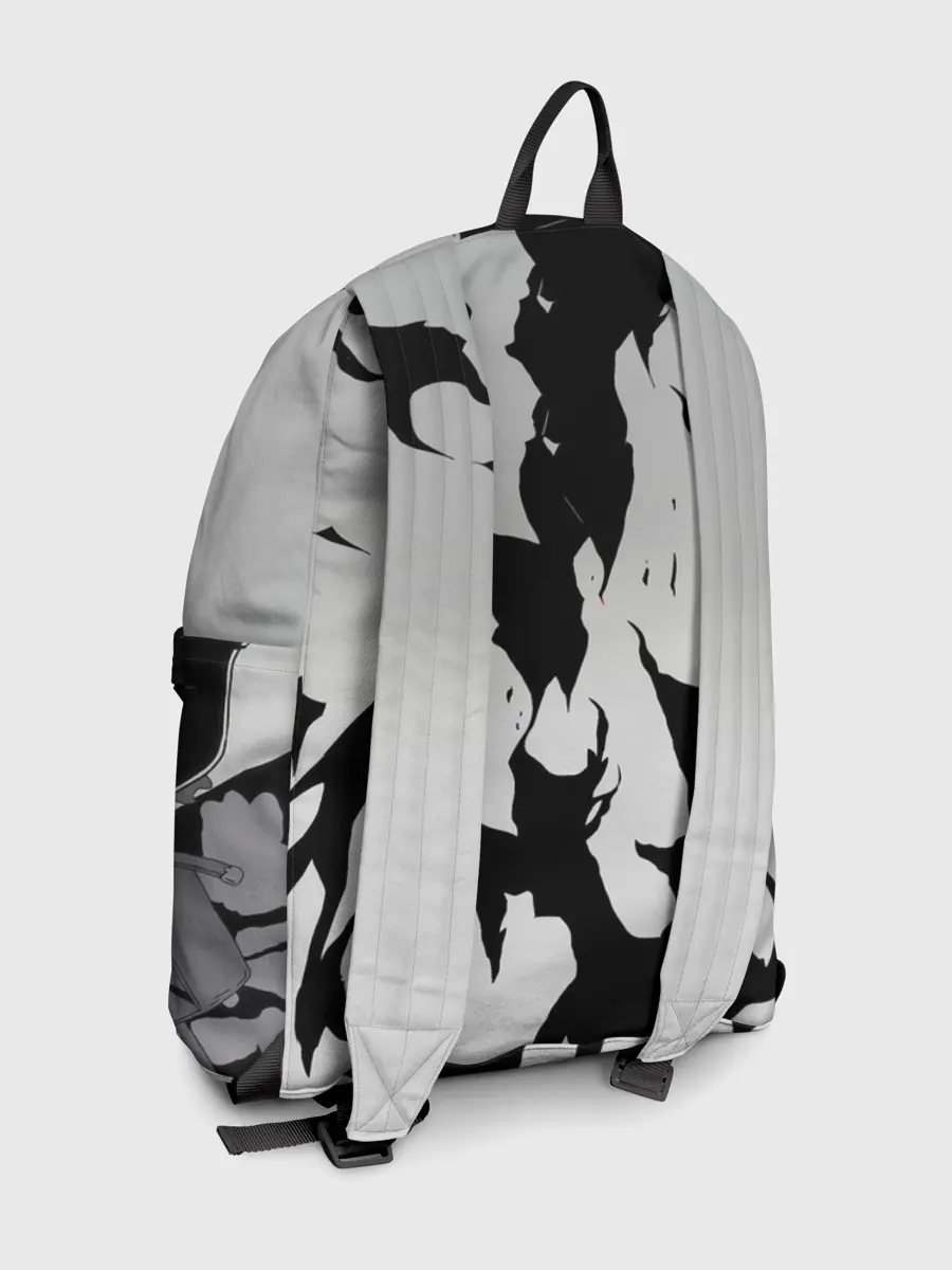 Рюкзак джинсовый / Черный Аста демон Чёрный клевер