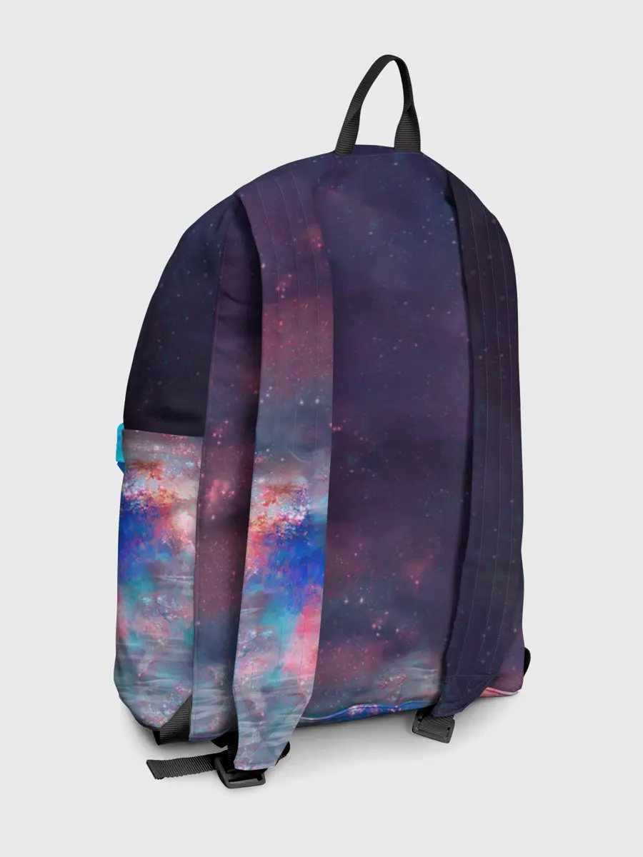 Рюкзак джинсовый / СИЯЮЩИЙ ЛЕВ