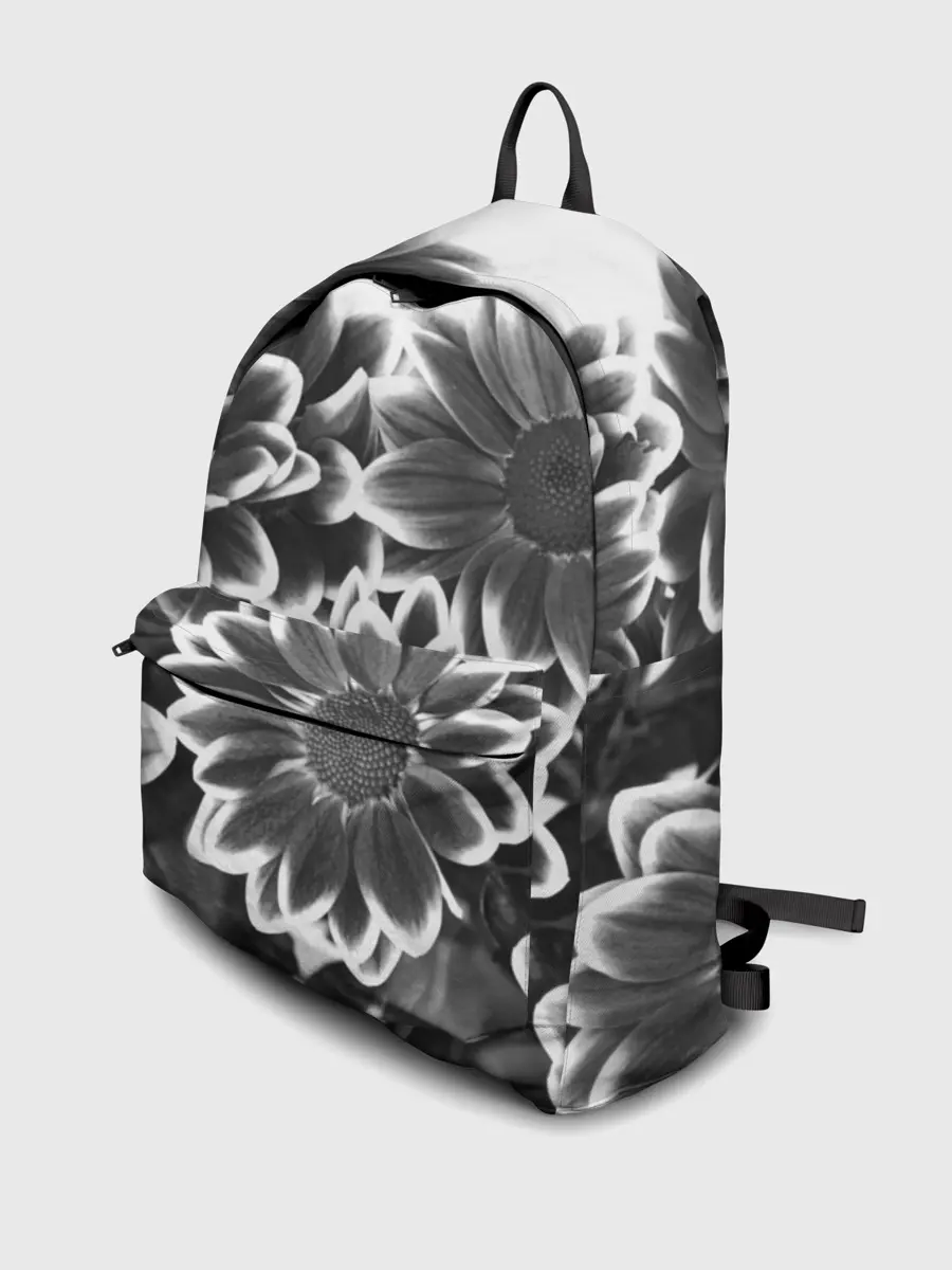 Рюкзак джинсовый / Цветочный Узор