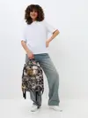 Рюкзак джинсовый / Dimitrescu stikers style 2