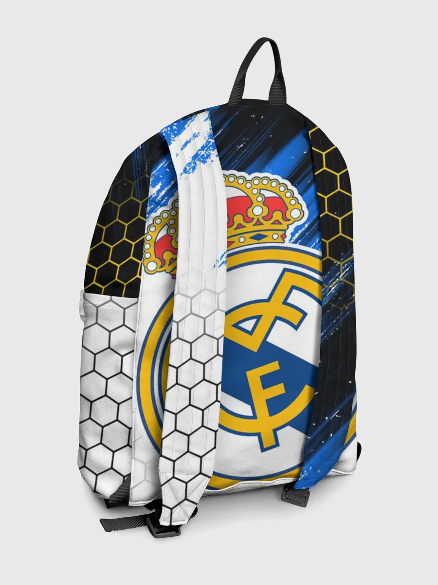 Рюкзак джинсовый / РЕАЛ МАДРИД / НЕОН / NEON