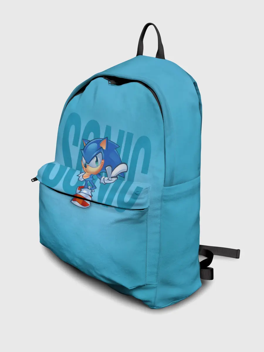 Рюкзак джинсовый / Легендарный ёж