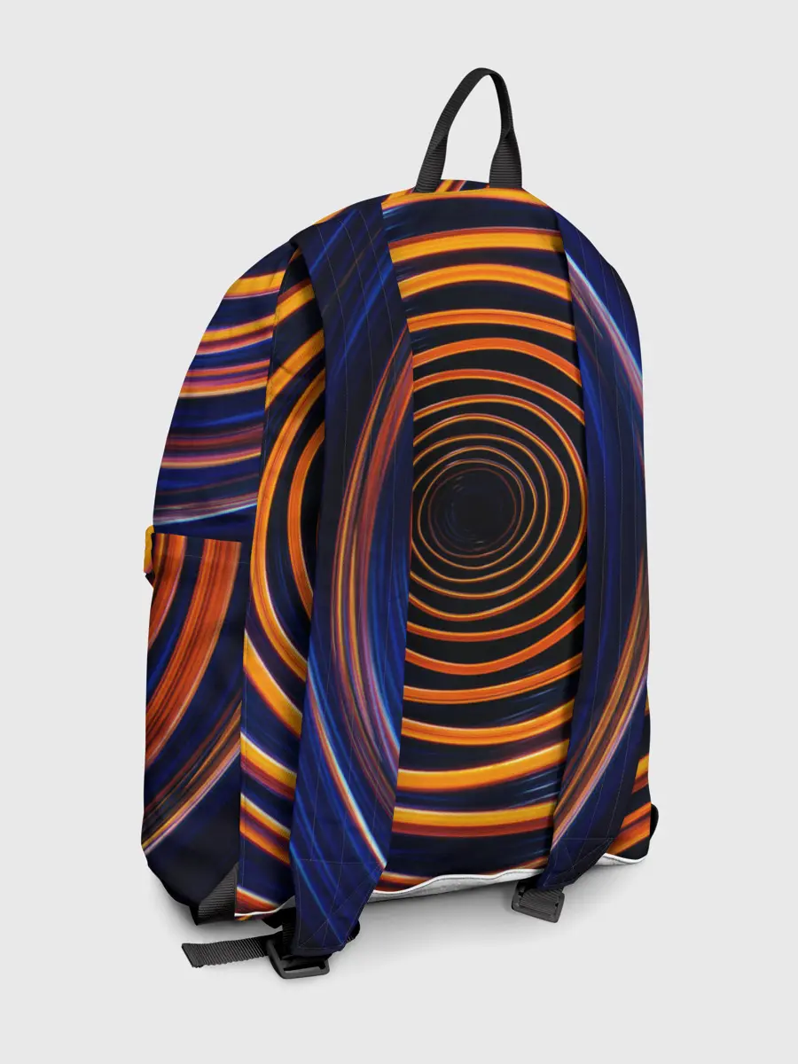 Рюкзак джинсовый / Круги неоновые