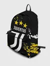 Рюкзак джинсовый / JUVENTUS / ЮВЕНТУС / КРАСКА