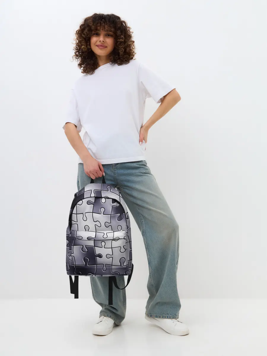 Рюкзак джинсовый / Пазлы