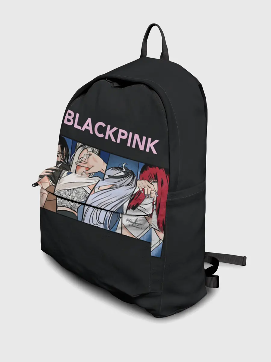 Рюкзак джинсовый / Hide eyes | Blackpink