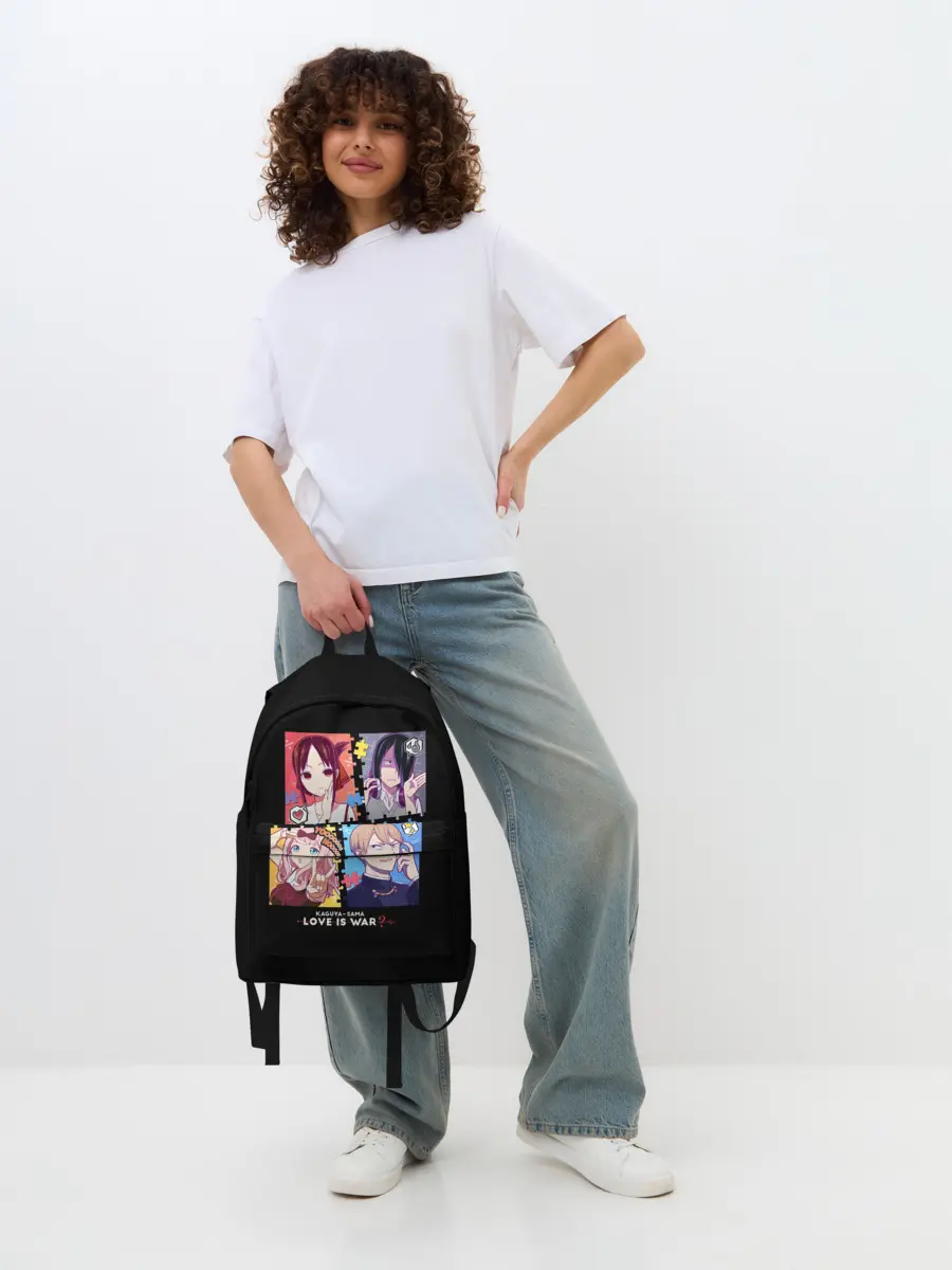 Рюкзак джинсовый / Kaguya-sama Love Is War