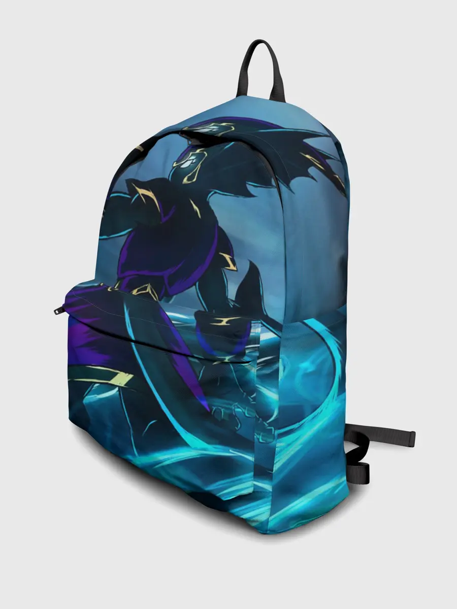 Рюкзак джинсовый / Демон