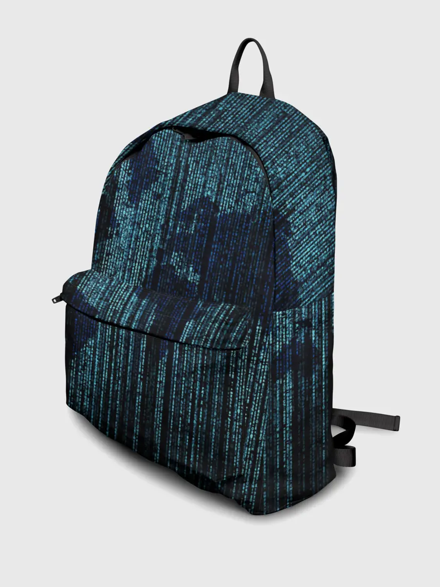 Рюкзак джинсовый / Цифровой Мир