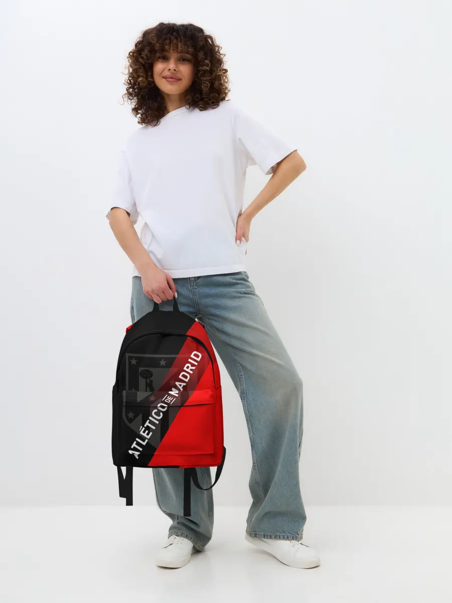 Рюкзак джинсовый / АТЛЕТИКО МАДРИД / ATLETICO