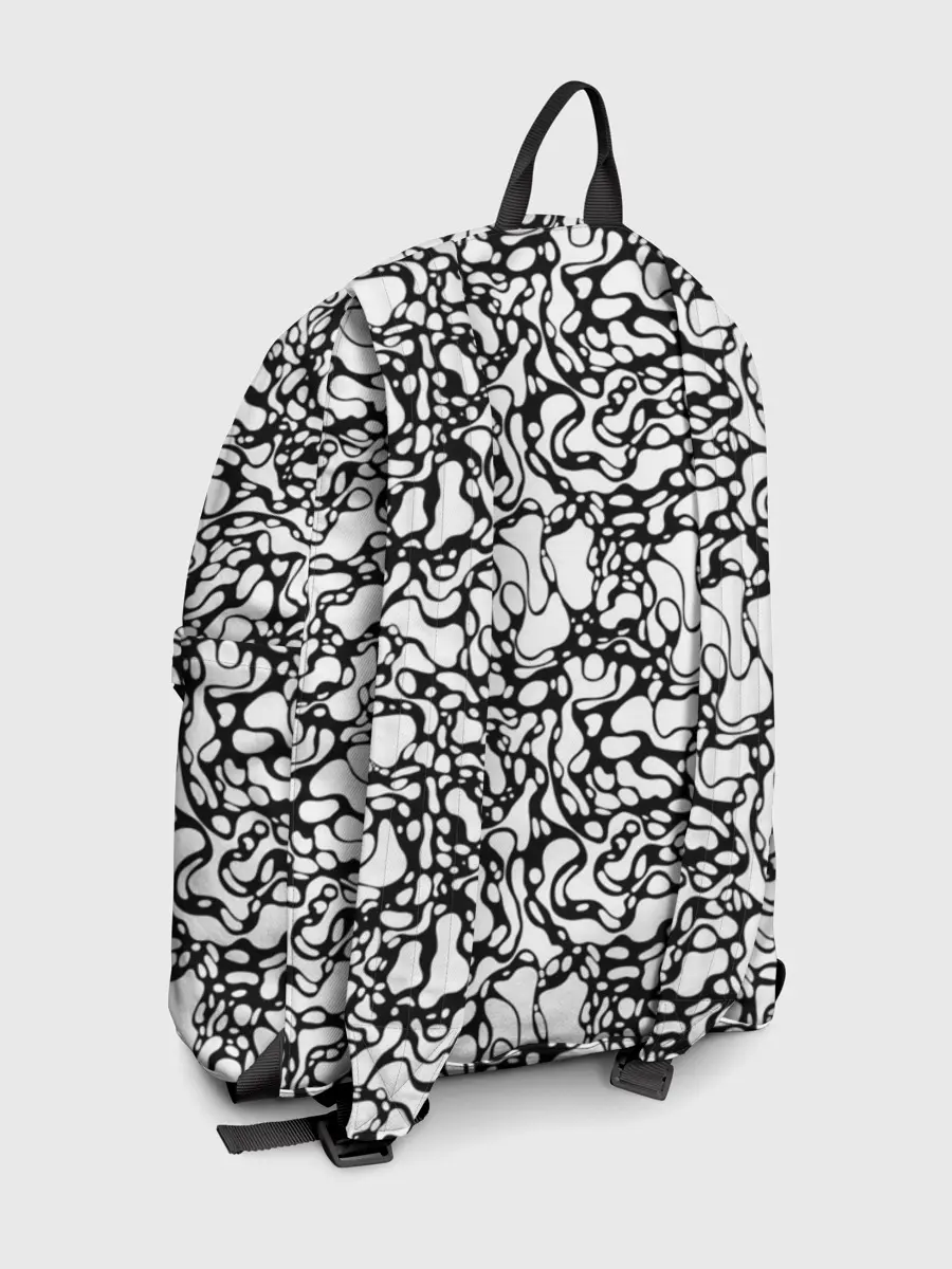 Рюкзак джинсовый / Абстрактная жидкость