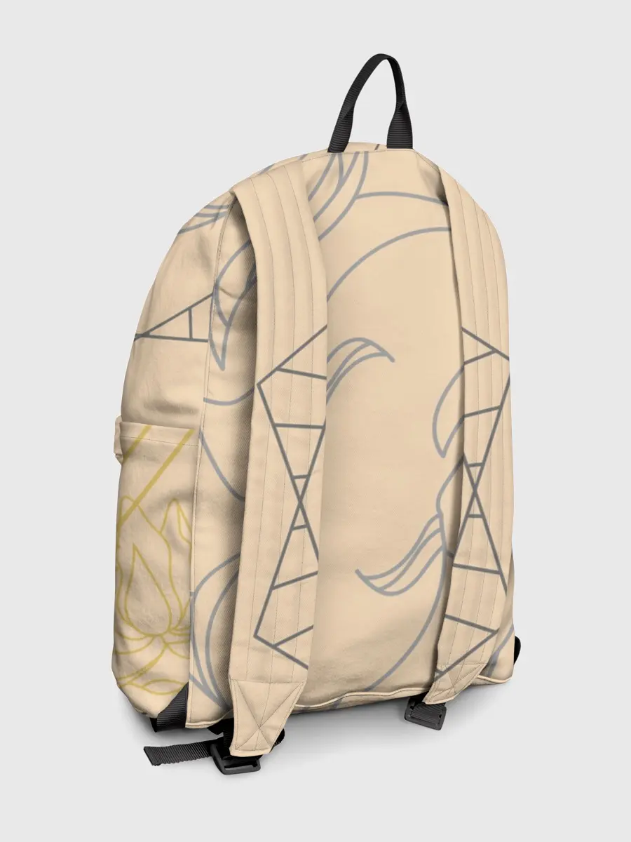 Рюкзак джинсовый / Рыбы. Знаки зодиака, море