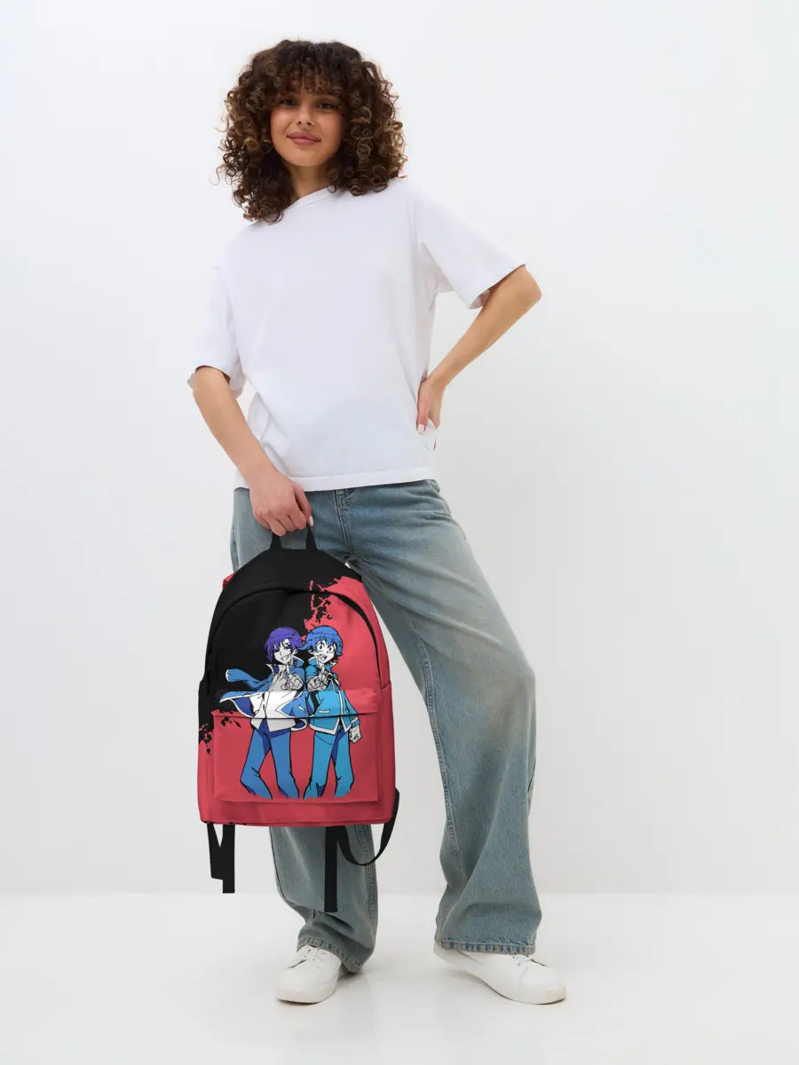 Рюкзак джинсовый / Добро пожаловать в ад, Ирума