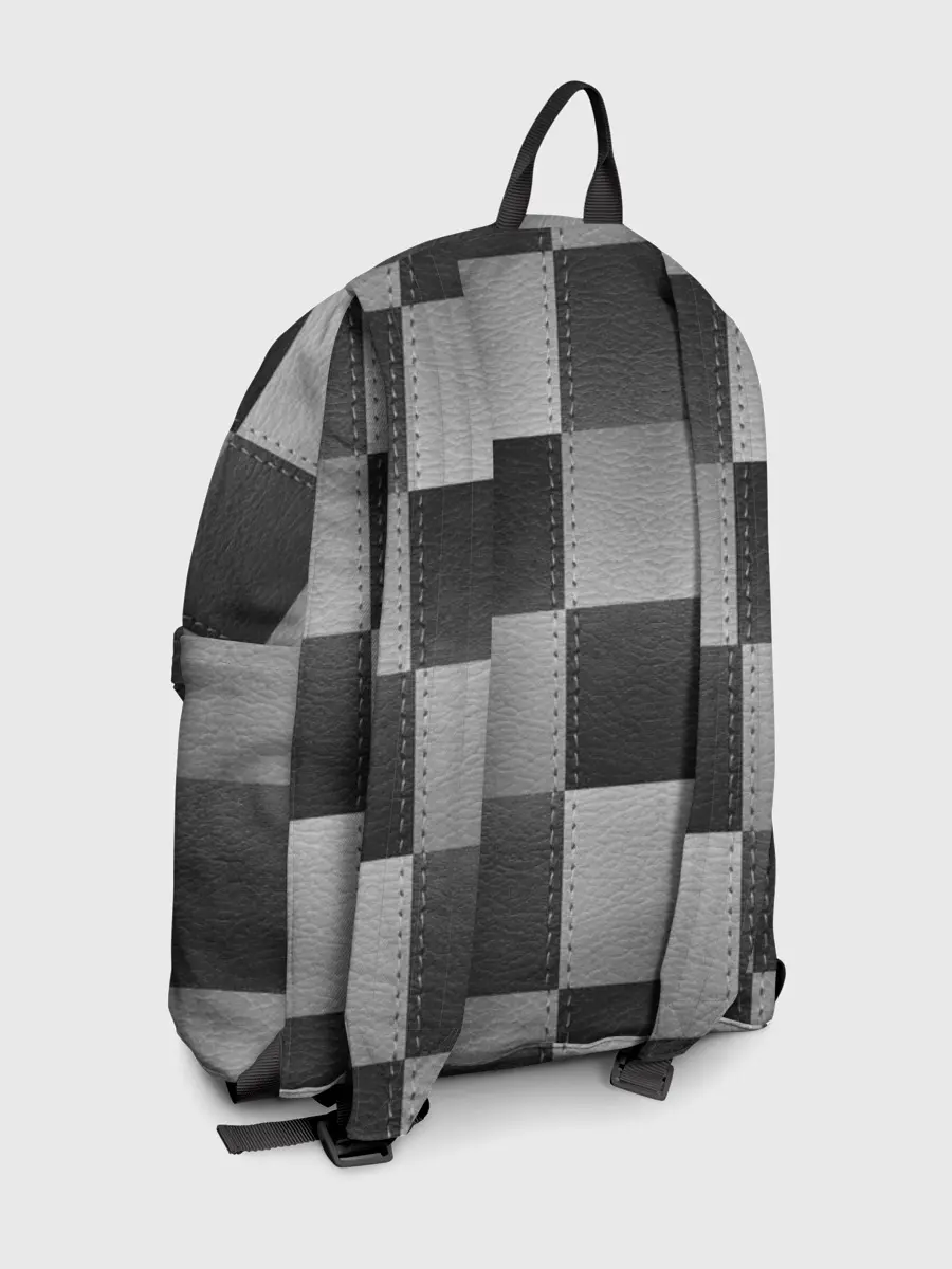 Рюкзак джинсовый / Пэчворк из Кожи