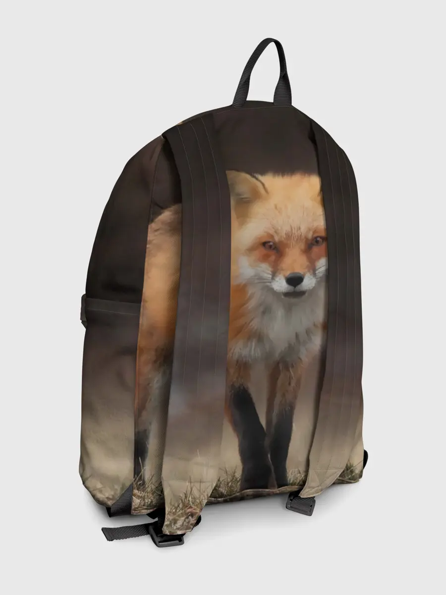 Рюкзак джинсовый / Хитрая лисица