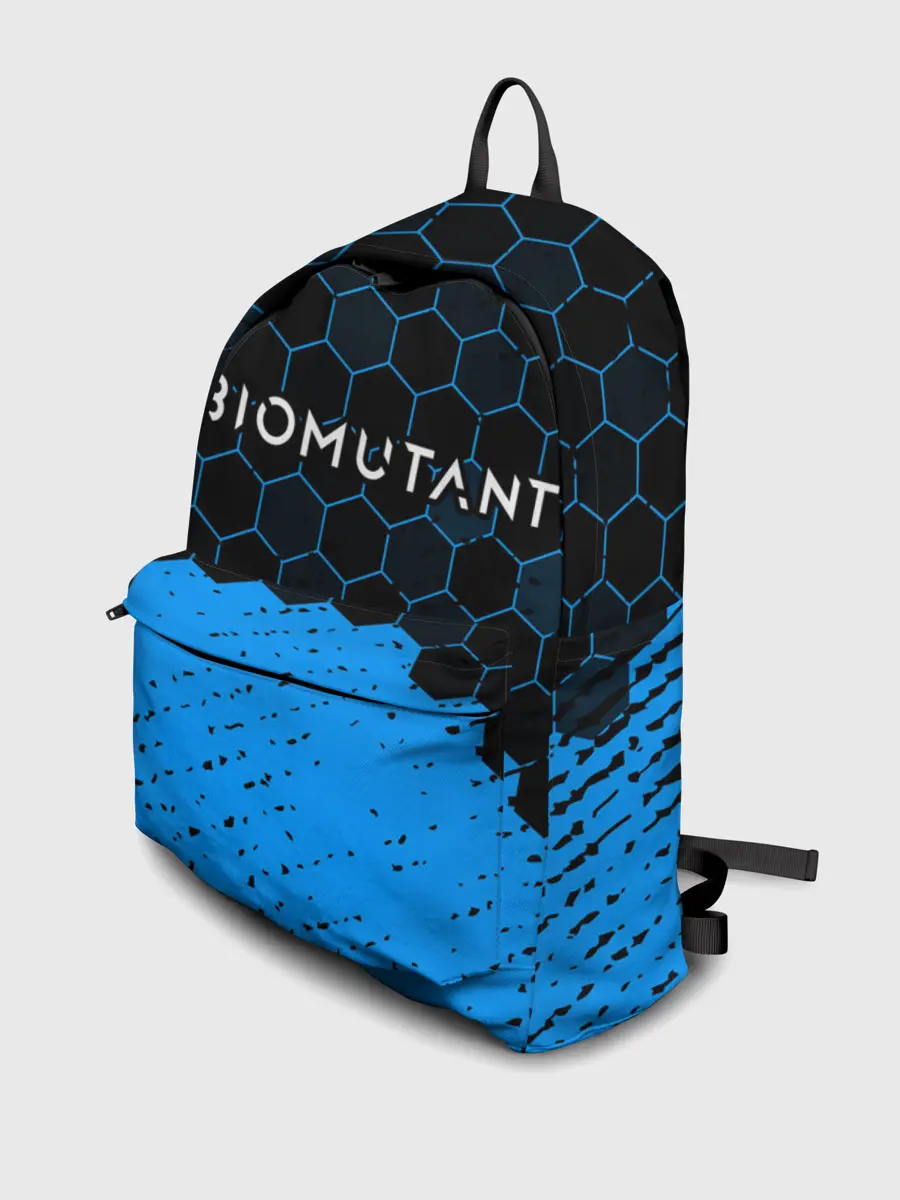 Рюкзак джинсовый / Biomutant - Hexagon