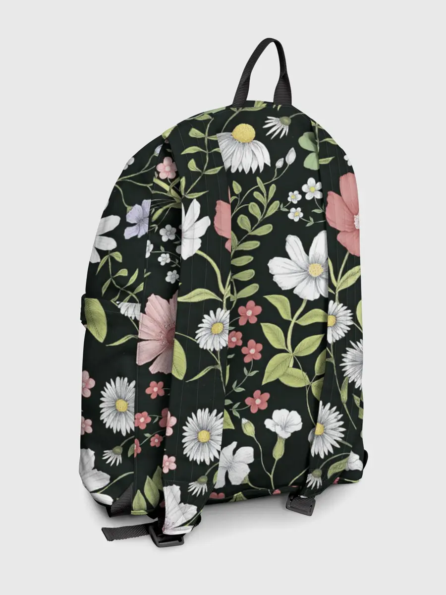 Рюкзак джинсовый / Полевые цветы