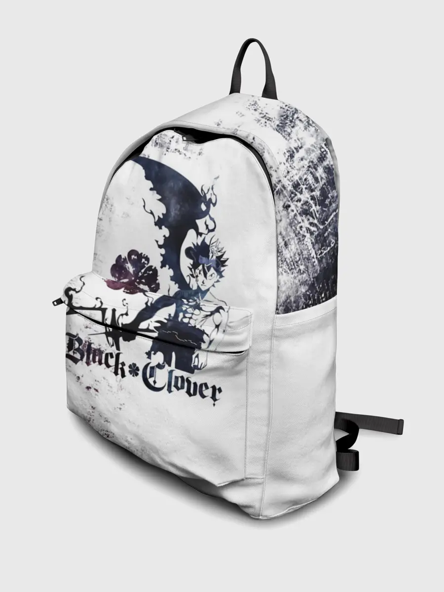 Рюкзак джинсовый / Чёрный демонический Аста Либе