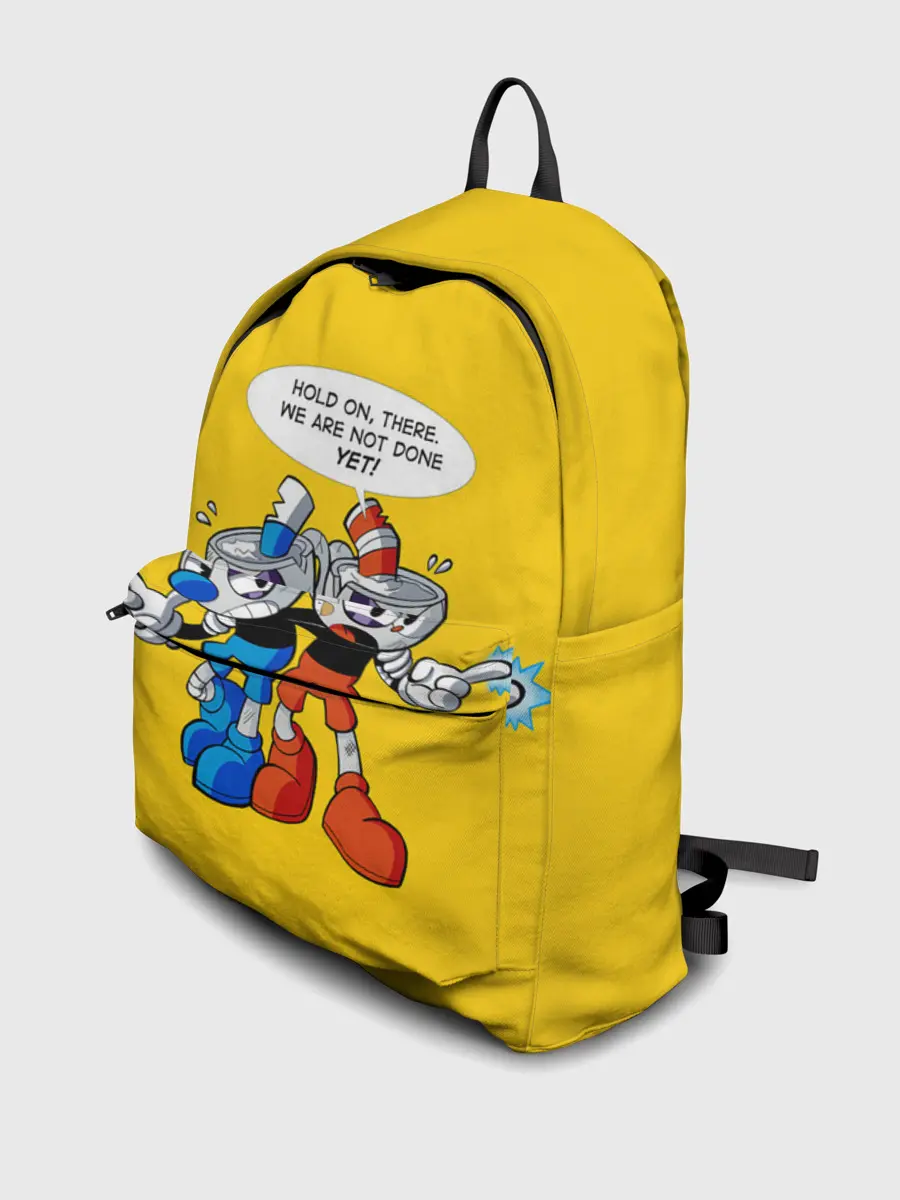 Рюкзак джинсовый / Побитые кружки