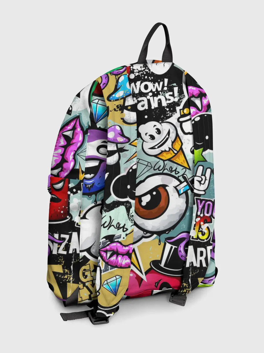 Рюкзак джинсовый / Граффити