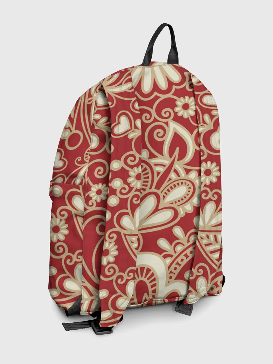 Рюкзак джинсовый / КрасиВая ХохЛома