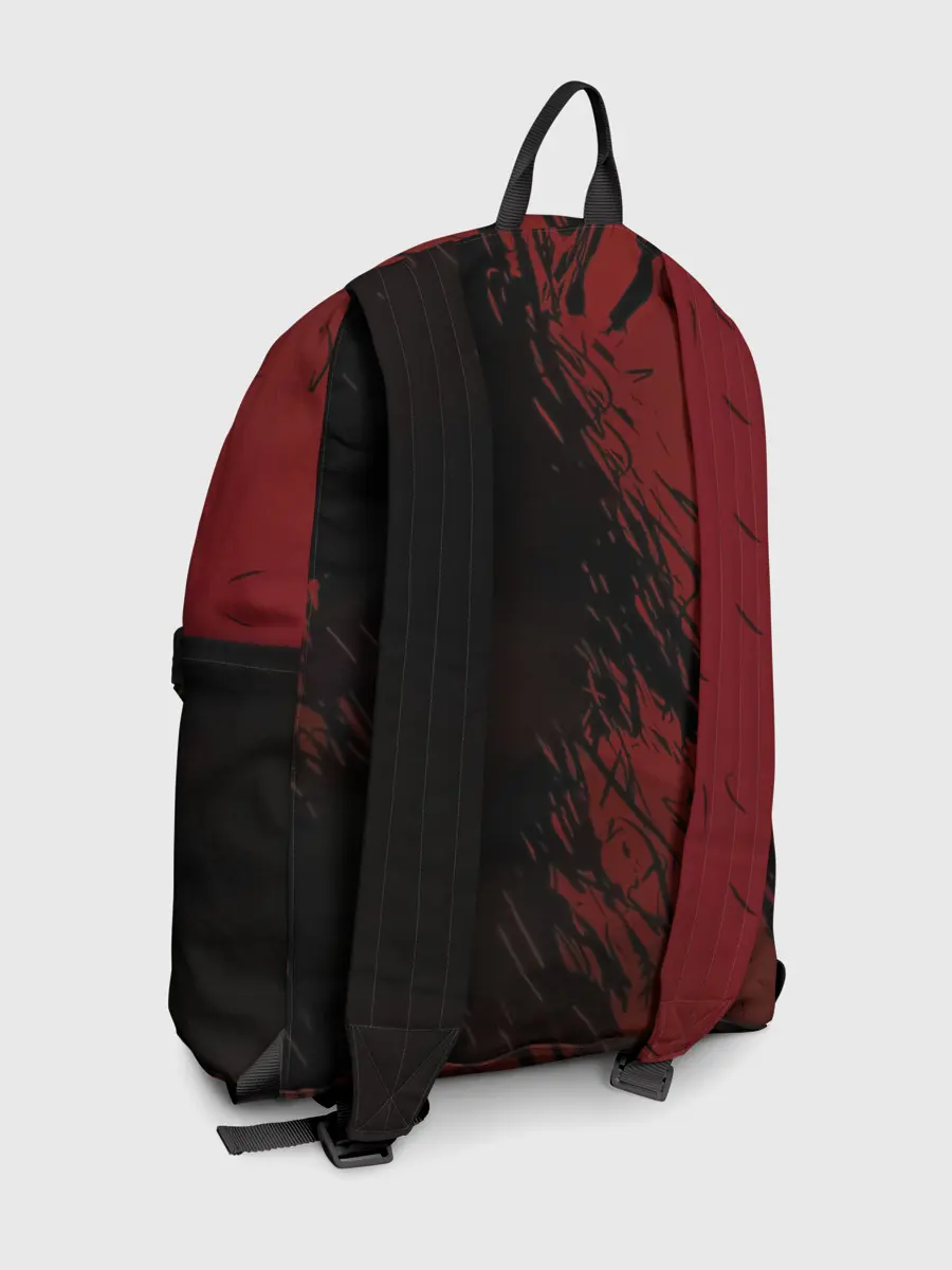 Рюкзак джинсовый / Мощный торс Аста Чёрный клевер