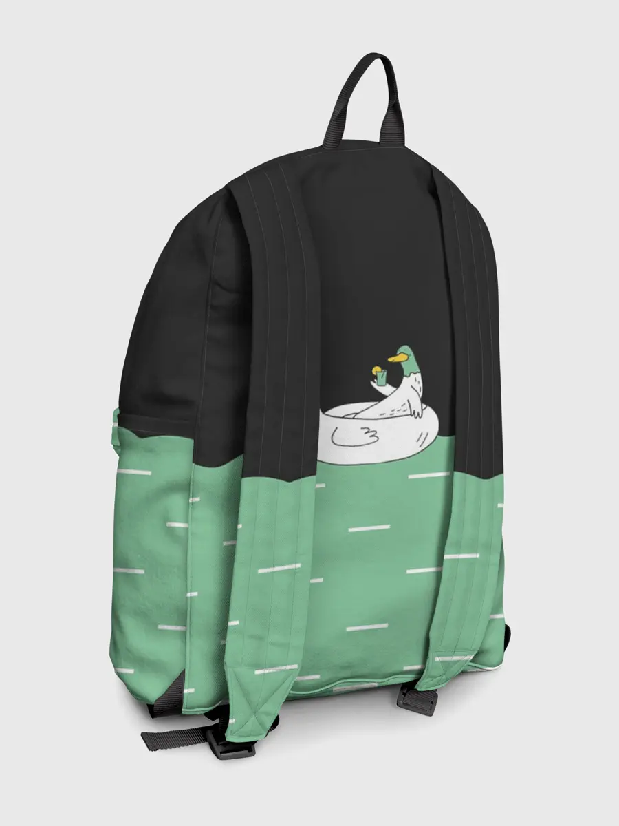 Рюкзак джинсовый / Уточки