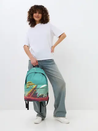 Рюкзак джинсовый / No Man Sky