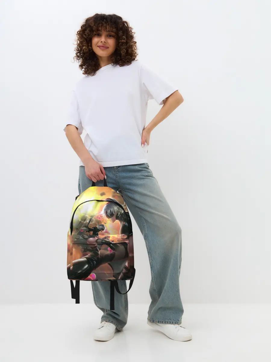 Рюкзак джинсовый / 2B | Nier Automata