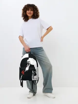 Рюкзак джинсовый / Hitman BW