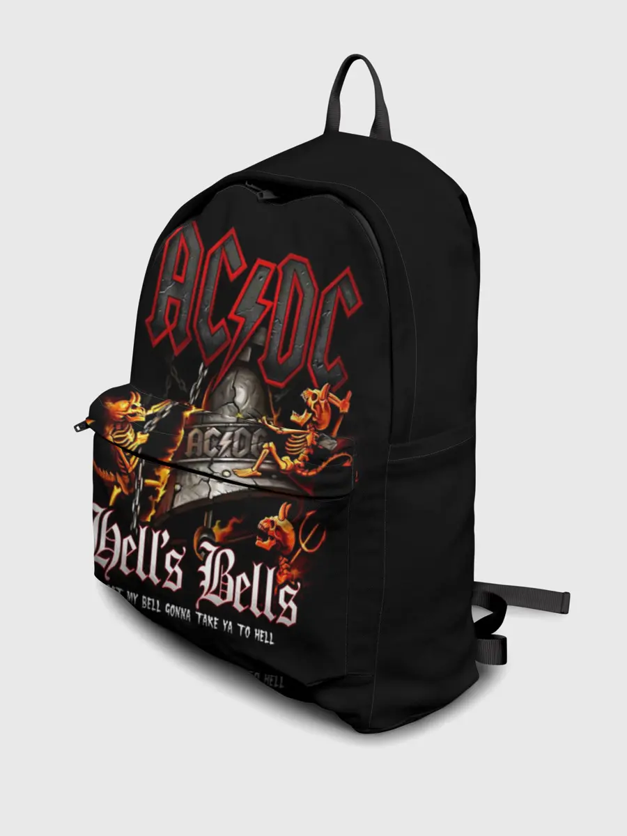 Рюкзак джинсовый / AC/DC Hells Bells