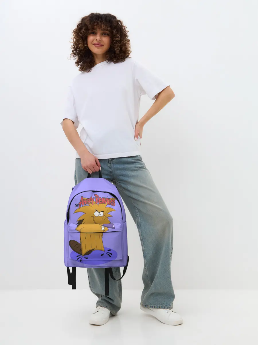 Рюкзак джинсовый / Крутые бобры. Норберт