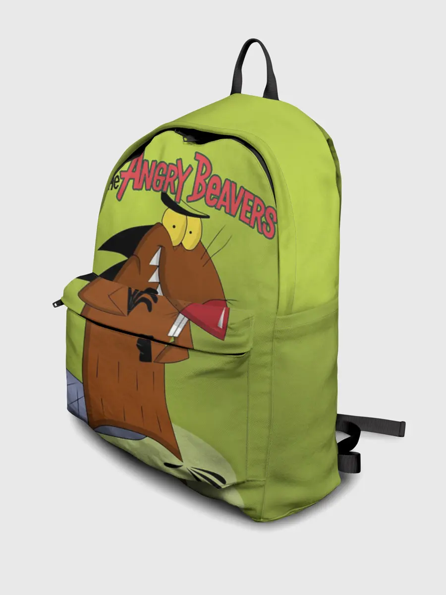 Рюкзак джинсовый / Крутые бобры. Деггет