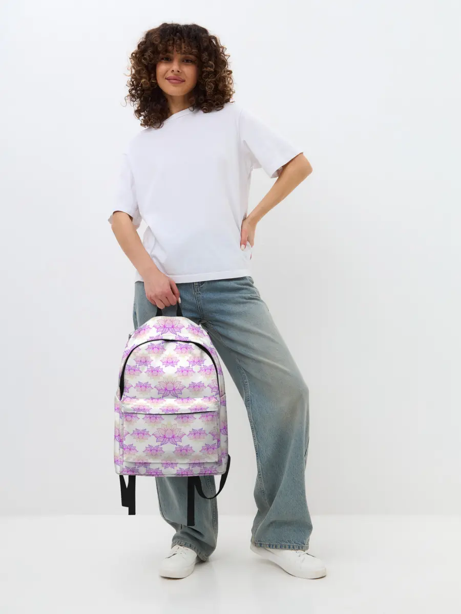 Рюкзак джинсовый / Лотос